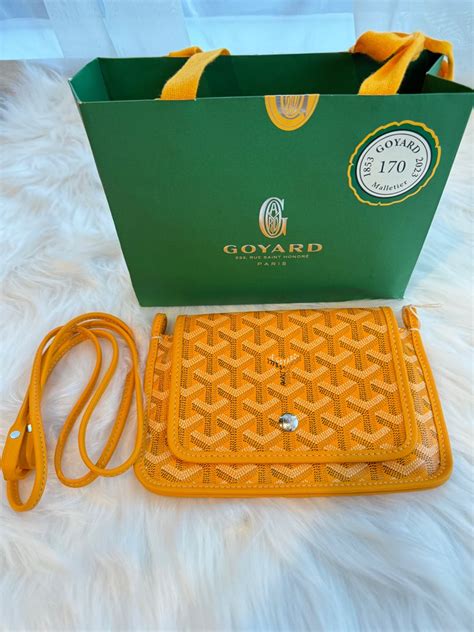 goyard plumet outfit|goyard plumet wallet.